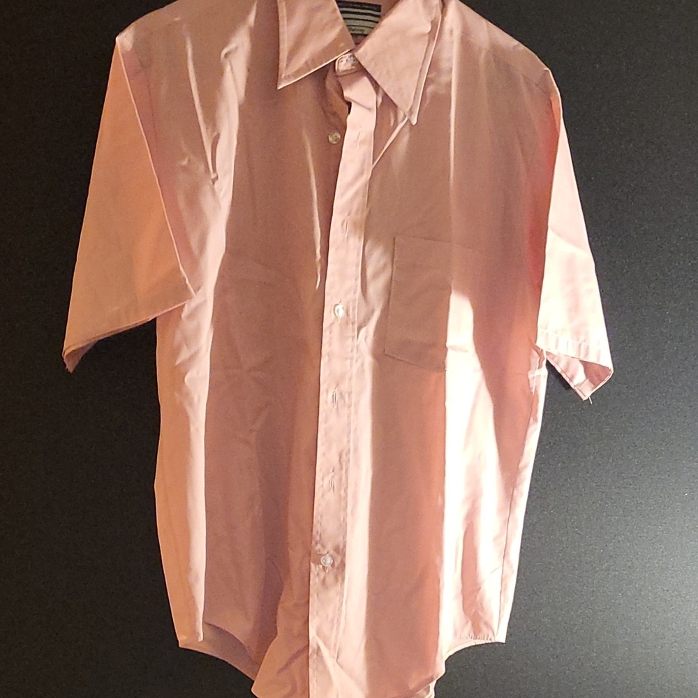 JCPenney Men's Light Pink Button Down Shirt